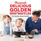 Dash DMW001AQ, Mini Waffle Maker Machine for Individuals, Paninis, Hash Browns, & Other On the Go Breakfast, Lunch, or Snacks, with Easy to Clean, Non - Stick Sides, 4 Inch, Aqua - Krosscanada