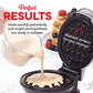 Dash DMW001AQ, Mini Waffle Maker Machine for Individuals, Paninis, Hash Browns, & Other On the Go Breakfast, Lunch, or Snacks, with Easy to Clean, Non - Stick Sides, 4 Inch, Aqua - Krosscanada