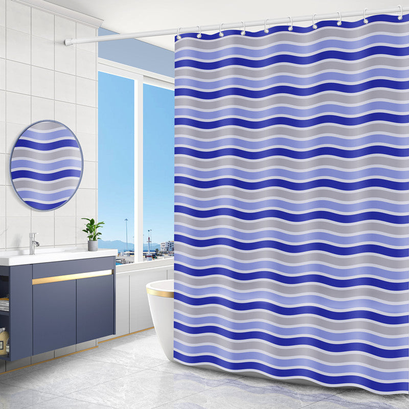 Shower Curtain Partition Curtain Door Curtain Square Shower Curtain - KKscollecation