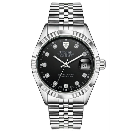 Detective TEVISE explosion calendar Mens watch business watch mechanical automatic mechanical watch waterproof sheet - Krosscanada