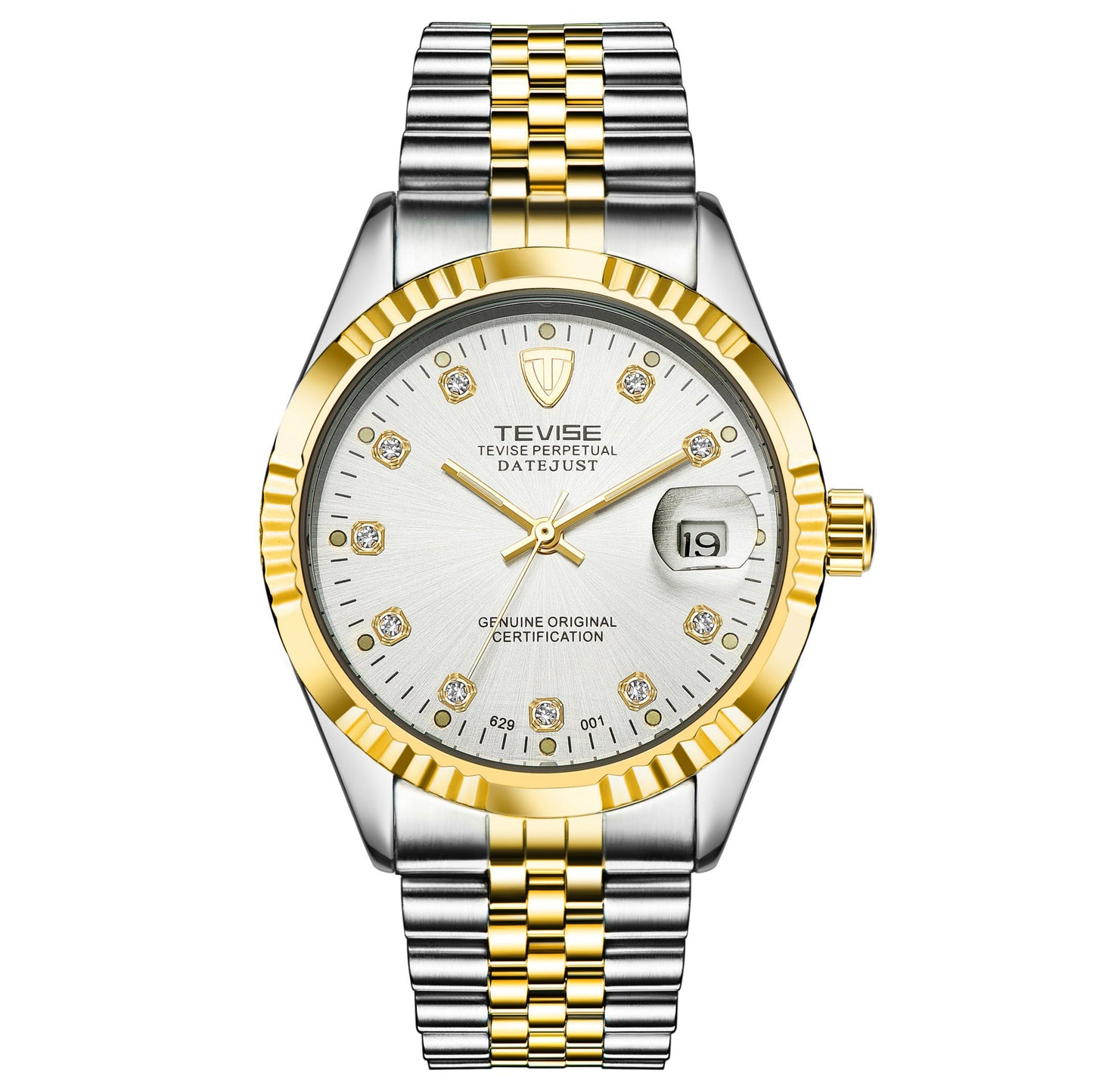 Detective TEVISE explosion calendar Mens watch business watch mechanical automatic mechanical watch waterproof sheet - Krosscanada