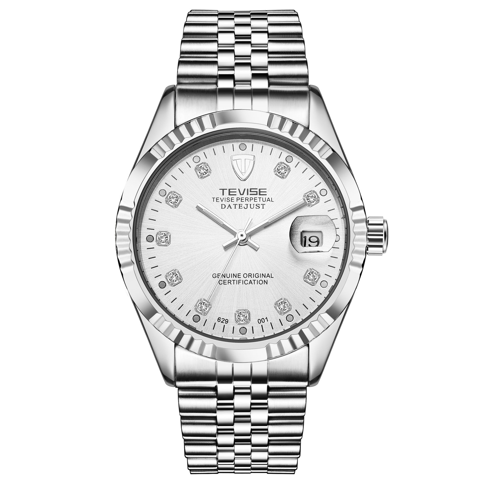 Detective TEVISE explosion calendar Mens watch business watch mechanical automatic mechanical watch waterproof sheet - Krosscanada
