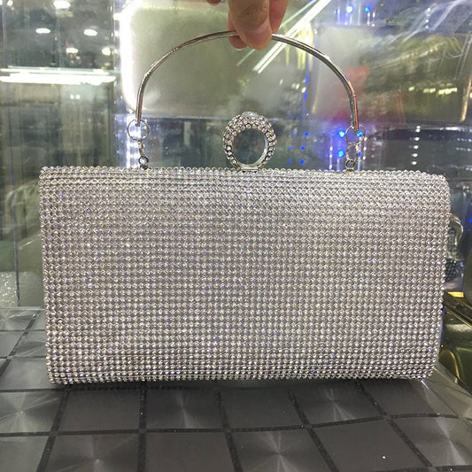 Diamond - encrusted Lady Spot Hand Bag Diamond - Krosscanada