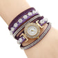 Diamond Ladies Wrap Quartz Bracelet Watch - Krosscanada