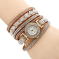 Diamond Ladies Wrap Quartz Bracelet Watch - Krosscanada