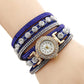 Diamond Ladies Wrap Quartz Bracelet Watch - Krosscanada