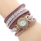 Diamond Ladies Wrap Quartz Bracelet Watch - Krosscanada
