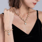 Diamond Necklace Love Pendant Set - Krosscanada