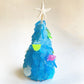 DIY Christmas Decoration Blue Christmas Tree Glass Creative Unique Decoration - Krosscanada