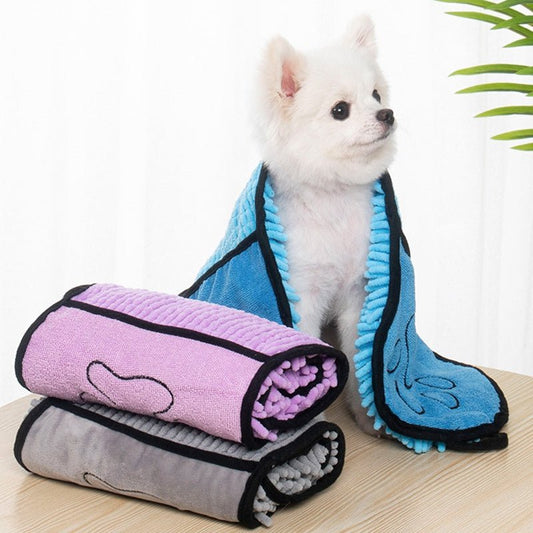 Dogs Cats Super Absorbent Microfiber Bath Towels Quick - Drying Cat Bath Towel For Pets Towel Dog Towels - Krosscanada