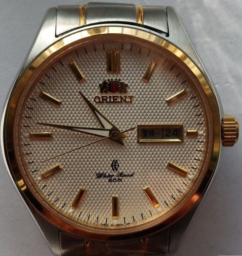Double Division oriental 46941 43 Three Kinds Of Gold Men's Watch - Krosscanada