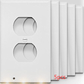 Durable Convenient Outlet Cover Duplex Wall Plate Led - Krosscanada