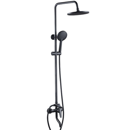 New Black Shower Shower Set Home Copper - KKscollecation