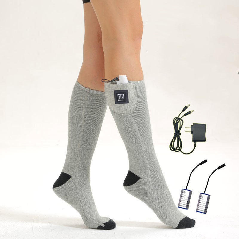 Electric Socks Rechargeable Heating Foot Warmer - Krosscanada