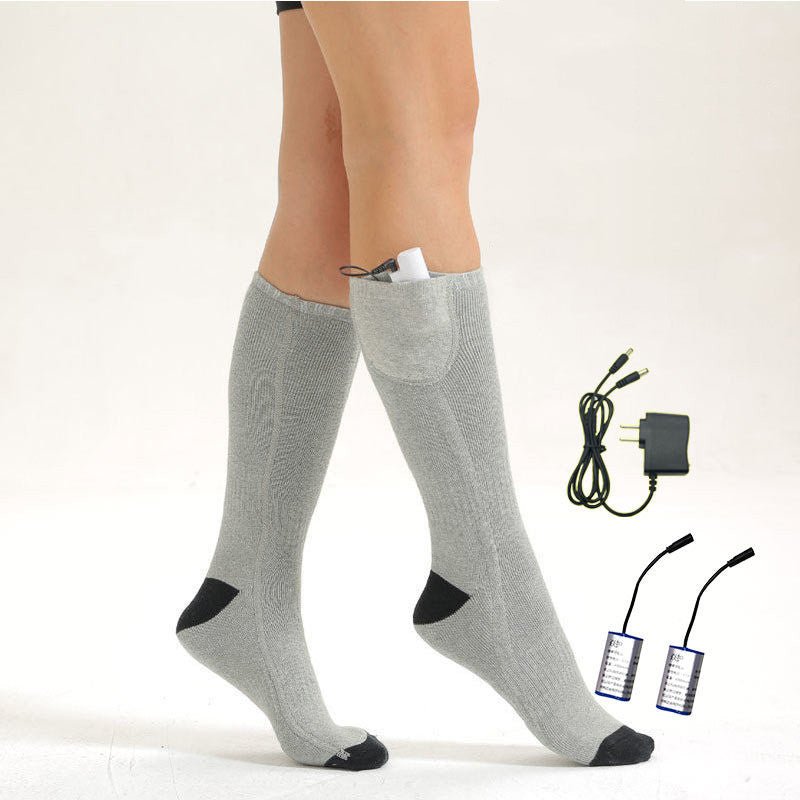 Electric Socks Rechargeable Heating Foot Warmer - Krosscanada