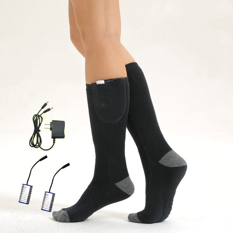 Electric Socks Rechargeable Heating Foot Warmer - Krosscanada