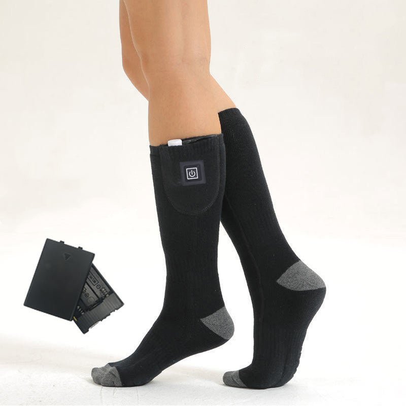 Electric Socks Rechargeable Heating Foot Warmer - Krosscanada