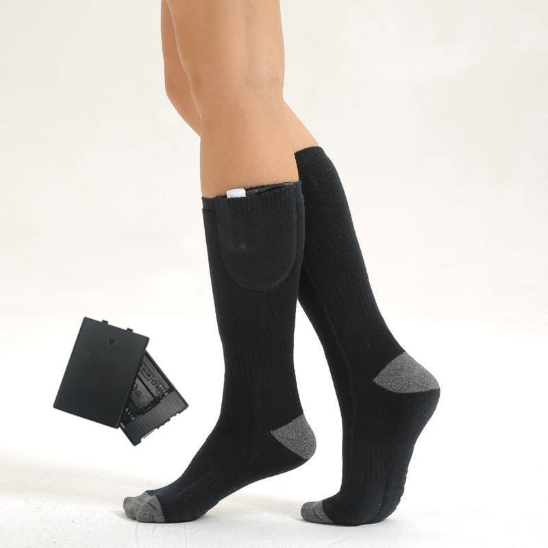 Electric Socks Rechargeable Heating Foot Warmer - Krosscanada