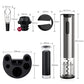 Electric Wine Opener, Automatic Electric Wine Bottle Corkscrew Opener With Foil Cutter, 5 In One Gift Box Rechargeable - Krosscanada