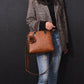 Elegant Real Leather Handbag - Krosscanada