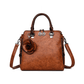 Elegant Real Leather Handbag - Krosscanada