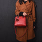 Elegant Real Leather Handbag - Krosscanada