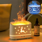 Elk Flame Humidifier Diffuser Mute Household Atmosphere Lamp Christmas Home Decorations - Krosscanada