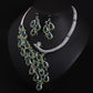 Europe And The United States Luxury Drilling Jewel, Peacock Necklace, Earrings Set, Bride Dinner Dress, Temperament Accessories Wholesale - Krosscanada