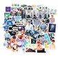 Exo Nct127 Stray Kids Twice Got7 Seventeen Txt Stickers Star Stickers - Krosscanada