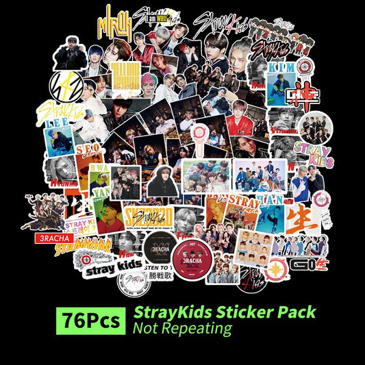 Exo Nct127 Stray Kids Twice Got7 Seventeen Txt Stickers Star Stickers - Krosscanada