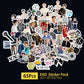 Exo Nct127 Stray Kids Twice Got7 Seventeen Txt Stickers Star Stickers - Krosscanada