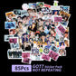 Exo Nct127 Stray Kids Twice Got7 Seventeen Txt Stickers Star Stickers - Krosscanada