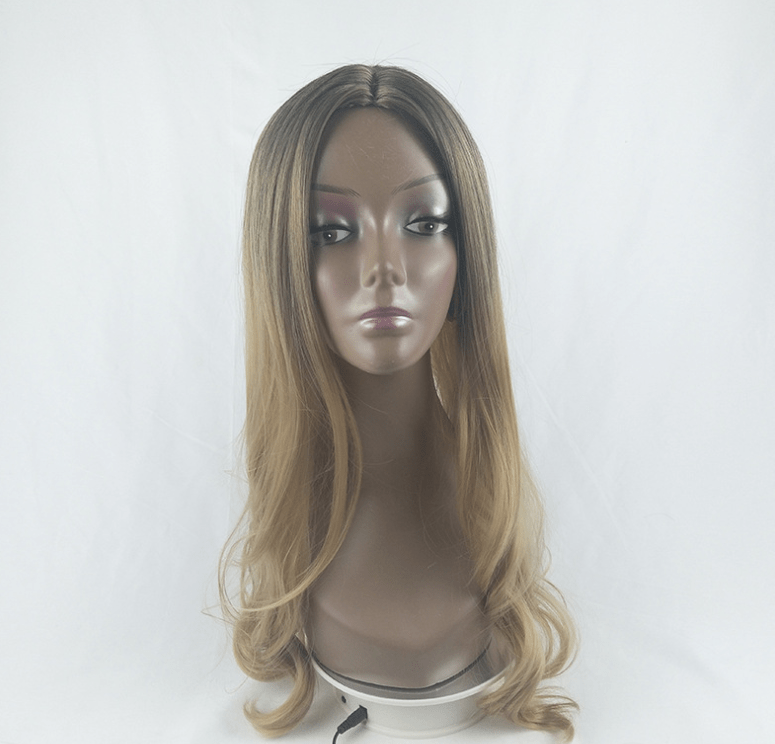 Explosion wig lady long curly hair gradient anime - Krosscanada