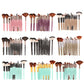 Eye Brushes, Blush Brush, Iip Brush And Fan - Shaped Makeup Brush Set - Krosscanada