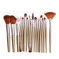 Eye Brushes, Blush Brush, Iip Brush And Fan - Shaped Makeup Brush Set - Krosscanada