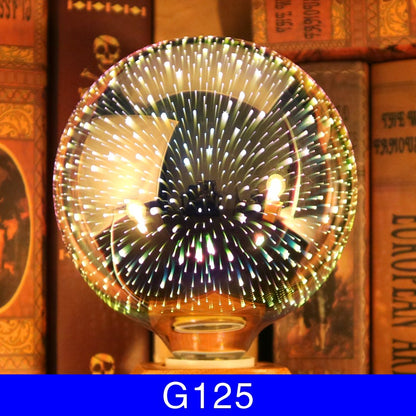 3D Fireworks Decorative Light Bulb Christmas Lights Christmas Home Decorations - KKscollecation