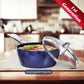 Frying Pan Sets Non Stick 3Pieces Blue 3D Diamond Cookware - KKscollecation