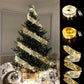 Fairy Lights String Christmas Ribbon Bow Tie - Krosscanada