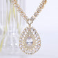 Fashion Bridal Jewelry Set Women Luxury Gold Plated Cubic Zirconia Jewelry Set - Krosscanada
