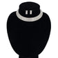 Fashion Bride Jewelry Pendant Necklace Set Of Two Diamond Alloy Foreign Trade And Wholesale Jewelry Set - Krosscanada