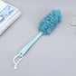 Fashion New Long Handle Hanging Soft Mesh Back Body Bath Shower Scrubber Brush Sponge For Bathroom Shower Brush New Arrival - Krosscanada