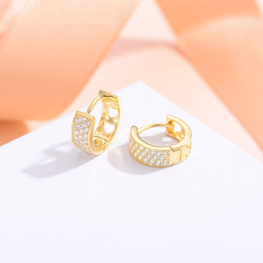 Fashion Simple Metal Earrings - Krosscanada