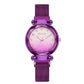 Fashion Watch Starry Sky Dial Watch Classic Ladies Magnet Buckle Quartz Watch Drop Shipping - Krosscanada