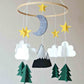 Felt Ornaments Felt Crib Pendant Wind Chimes - Krosscanada