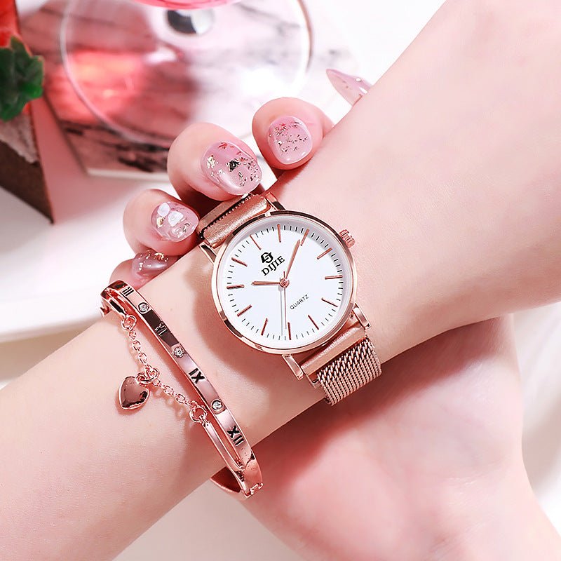 Female Forest Harajuku Atmospheric Retro Niche Watch Set - Krosscanada