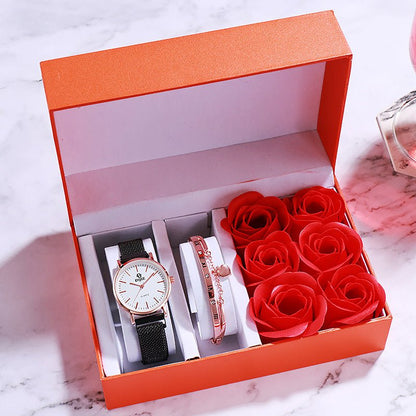Female Forest Harajuku Atmospheric Retro Niche Watch Set - Krosscanada