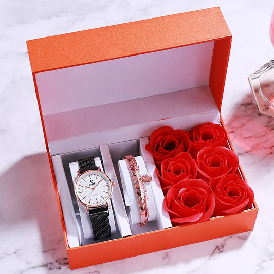Female Forest Harajuku Atmospheric Retro Niche Watch Set - Krosscanada