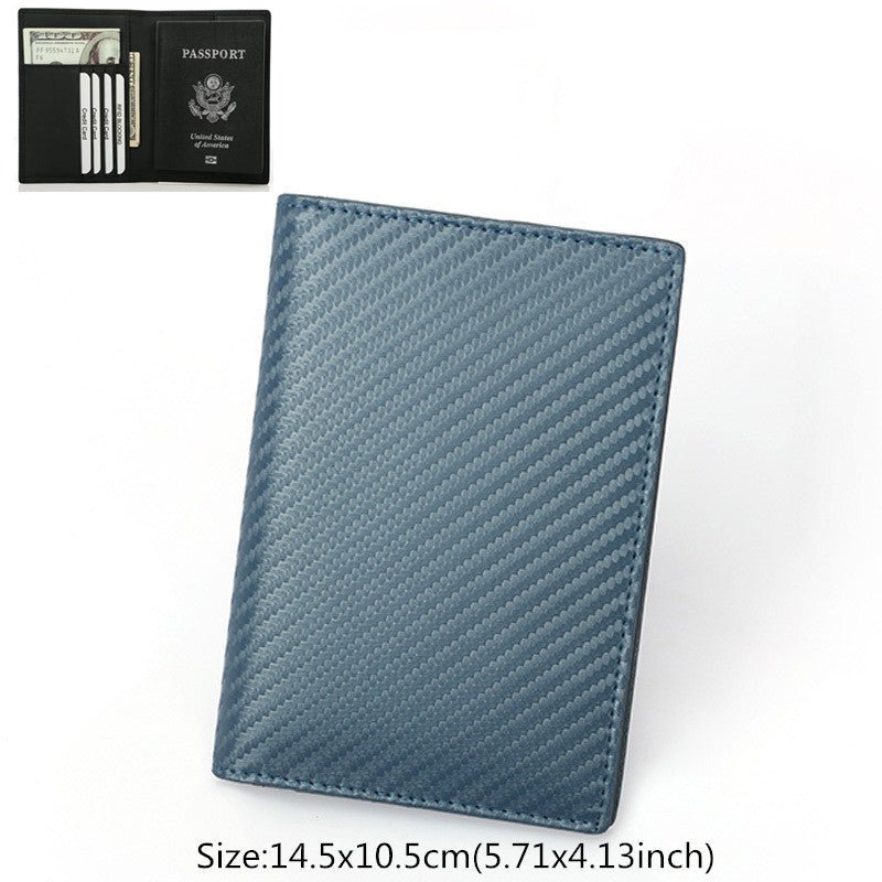 First Layer Cowhide Boarding Pass Wallet Passport Book Cowhide Passport Holder Wallet - Krosscanada