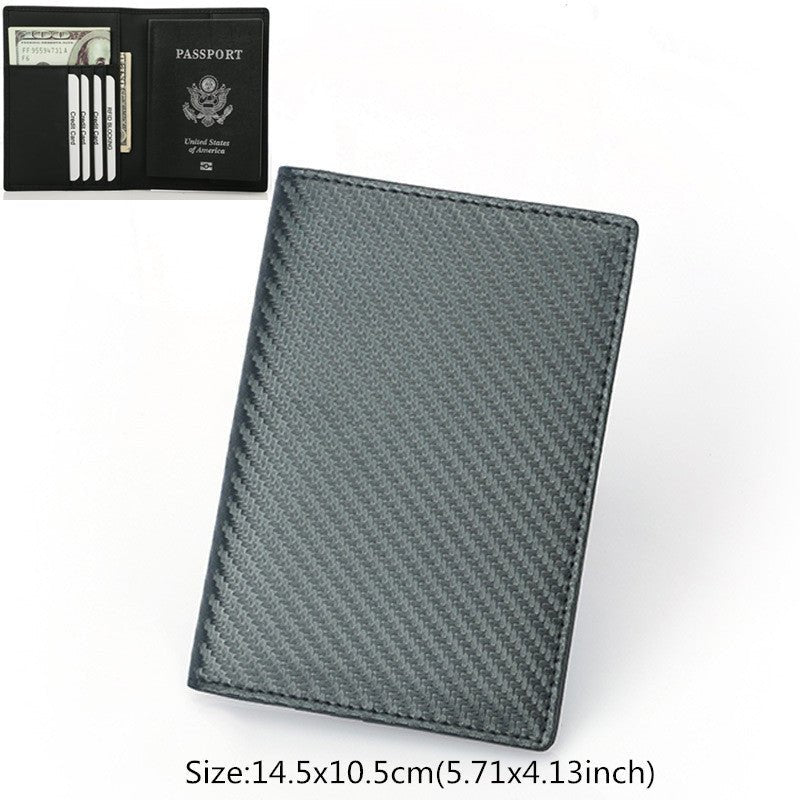 First Layer Cowhide Boarding Pass Wallet Passport Book Cowhide Passport Holder Wallet - Krosscanada