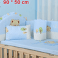 Five - piece cotton baby bed set - Krosscanada